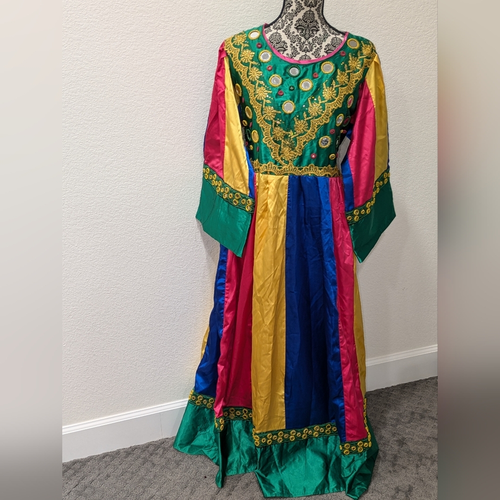Afghan Maxi Dress